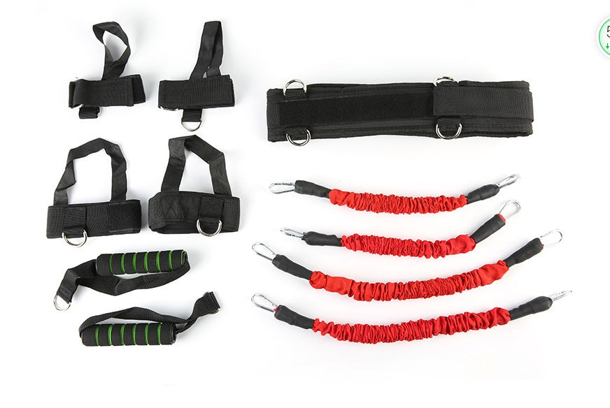 Fitness Resistance Band Boxing Suit