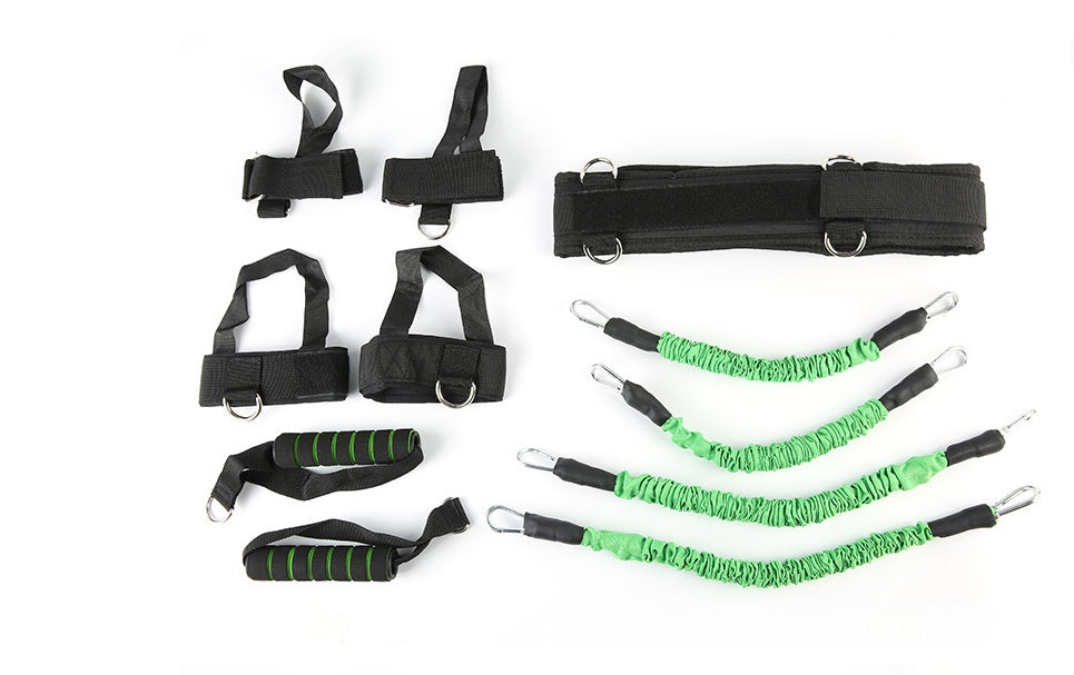 Fitness Resistance Band Boxing Suit