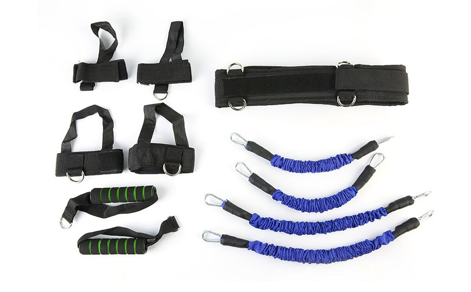Fitness Resistance Band Boxing Suit