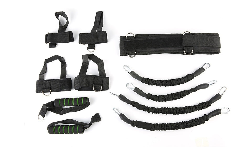 Fitness Resistance Band Boxing Suit