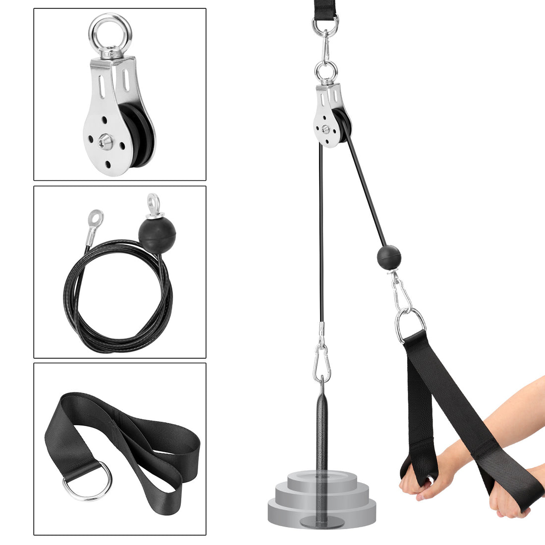 Triceps Pull Rope Fitness