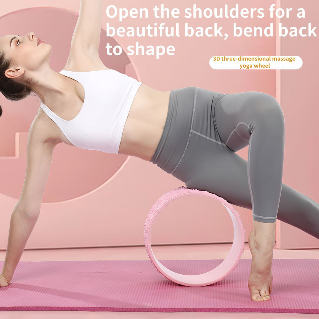 Back Pilates Yoga Dharma Wheel