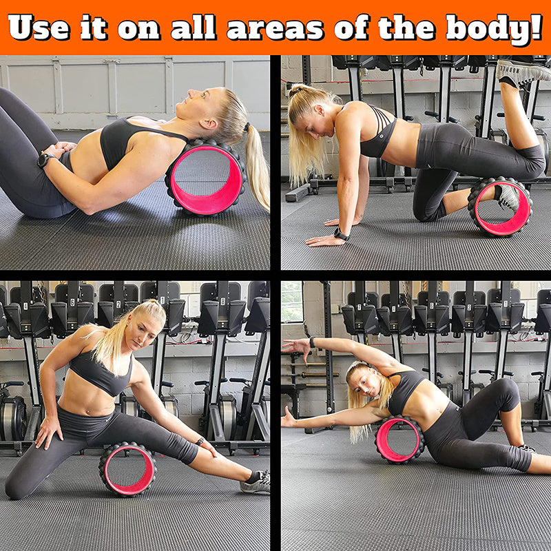 Yoga Wheel Backbend Pilates Circle