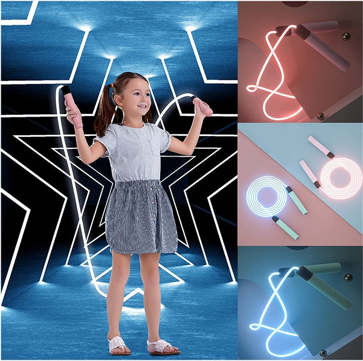 Luminous Tangle-Free Jumping Rope