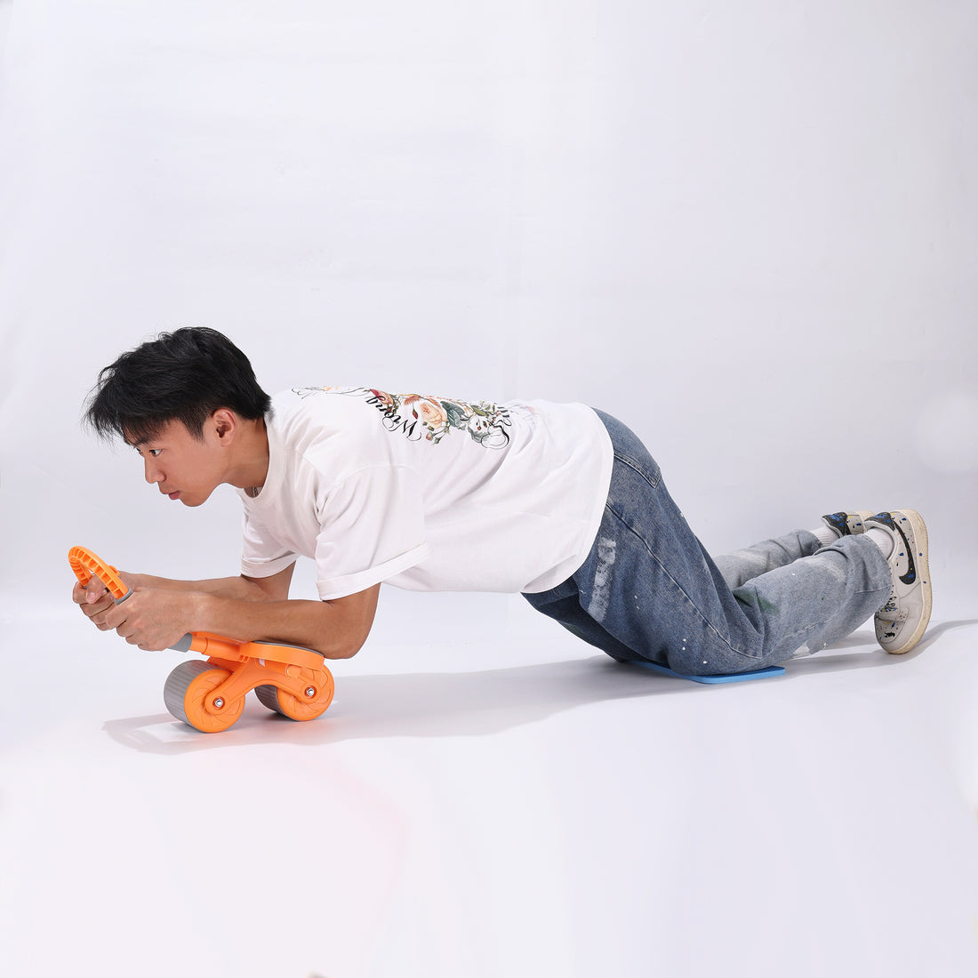 Elbow Supported Abdominal Wheel