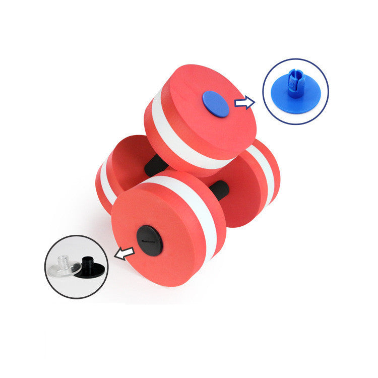 2Pcs Water Aerobics Dumbbells Swimming