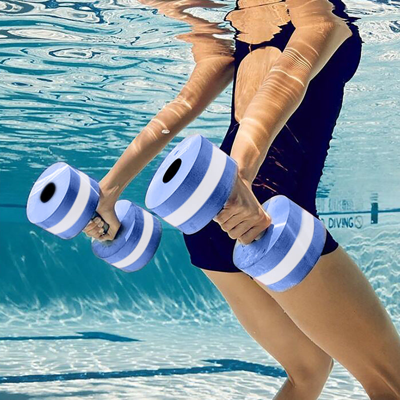 2Pcs Water Aerobics Dumbbells Swimming