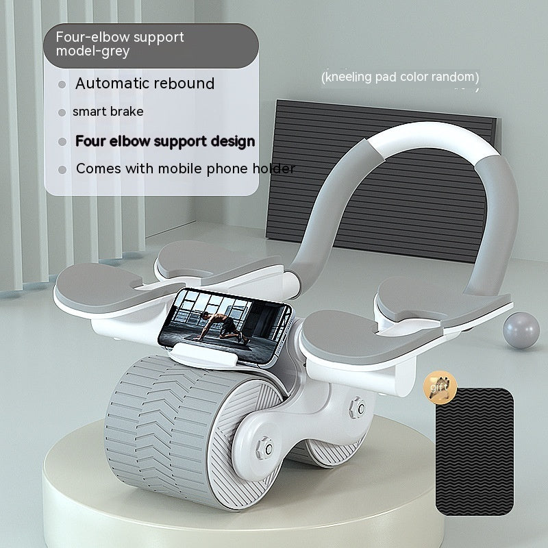 Elbow Support Automatic Abdominal Wheel