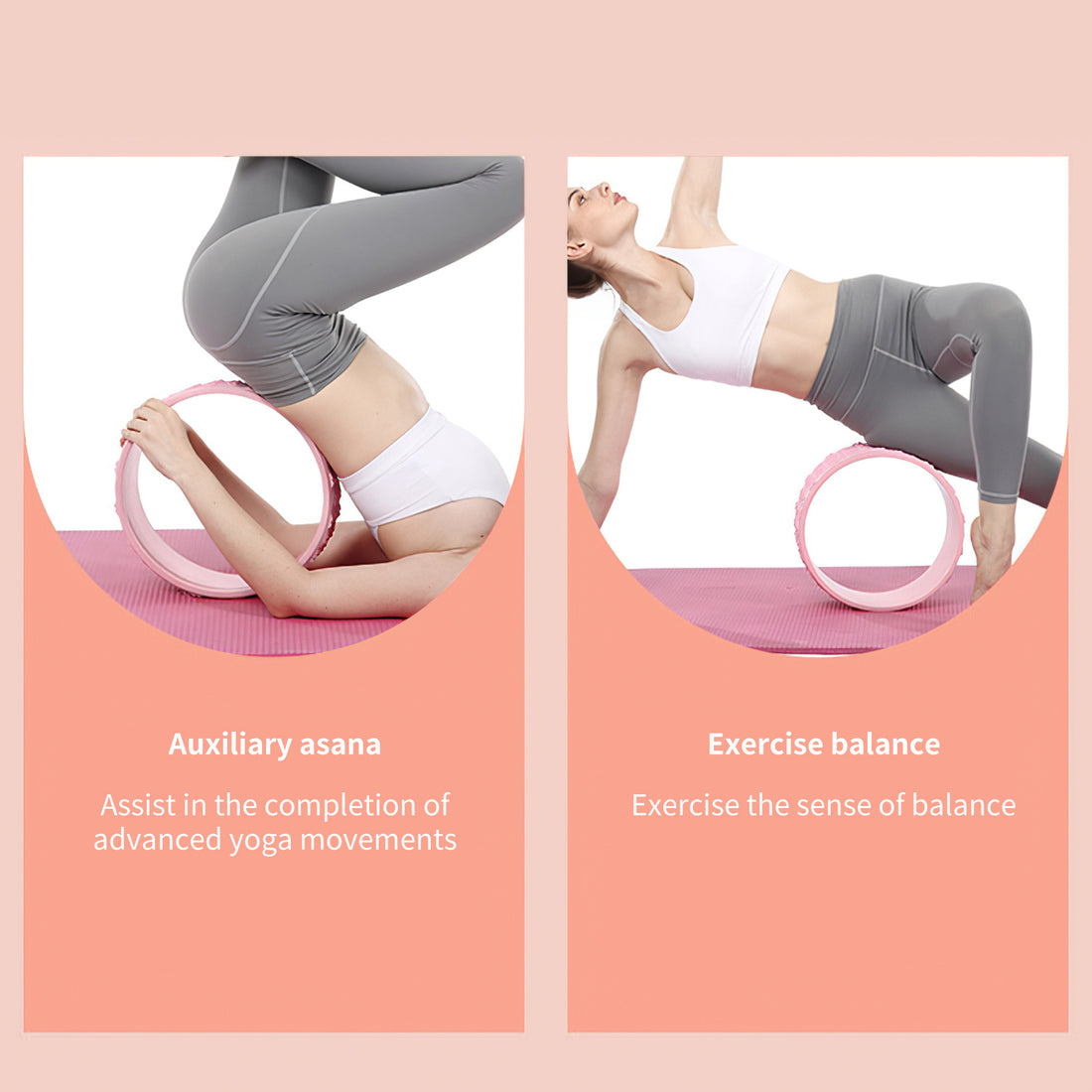 Back Pilates Yoga Dharma Wheel