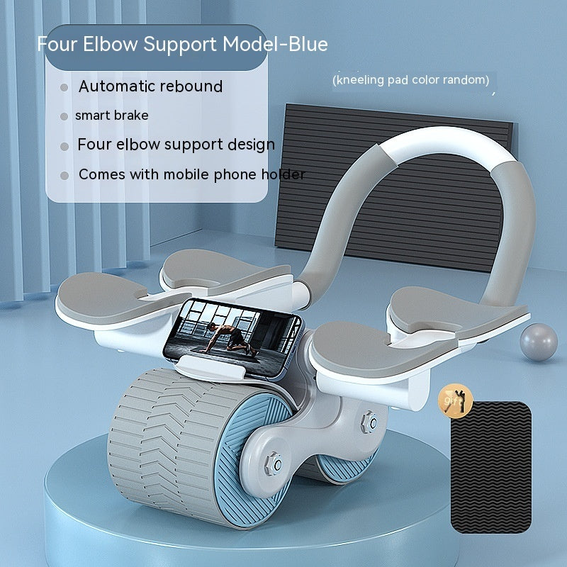 Elbow Support Automatic Abdominal Wheel