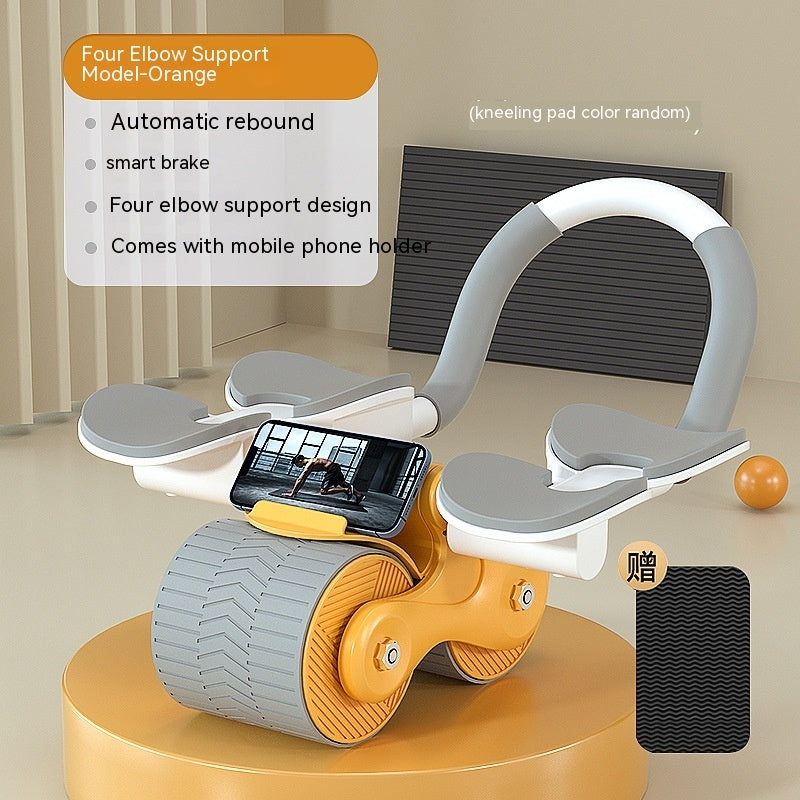Elbow Support Automatic Abdominal Wheel