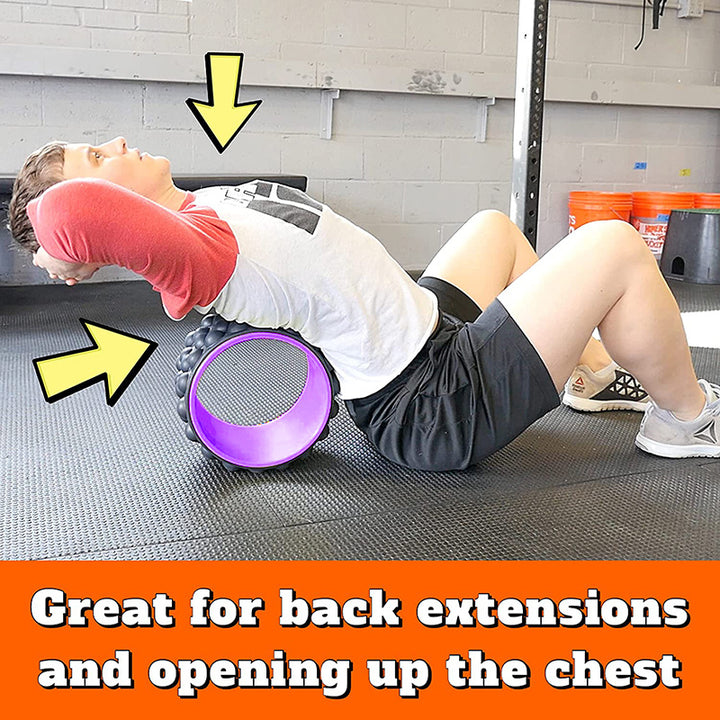 Yoga Wheel Backbend Pilates Circle