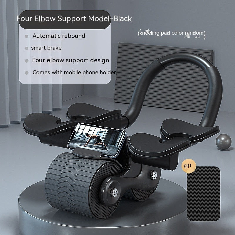 Elbow Support Automatic Abdominal Wheel
